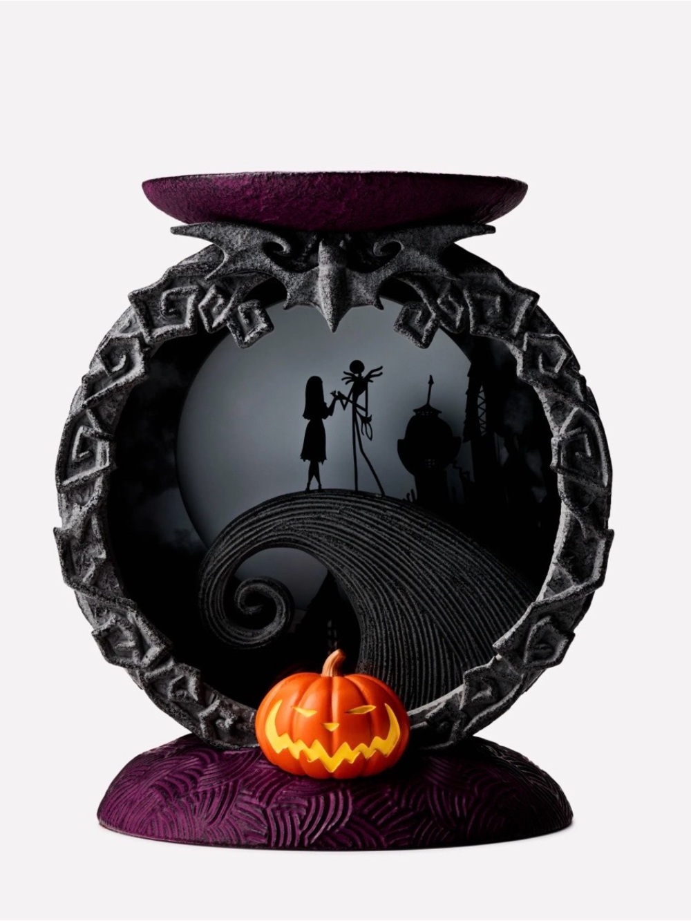 Bath and Body Works Nightmare Before Christmas candle holder.